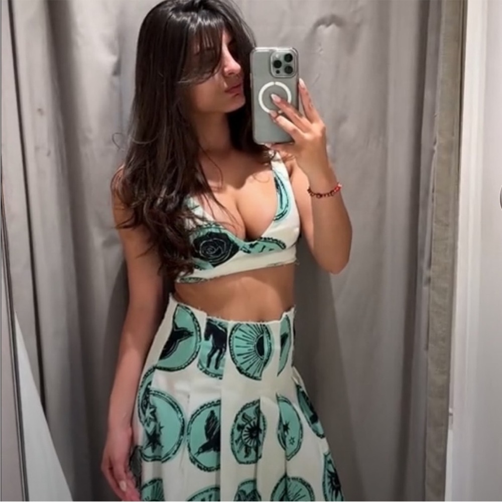 Spring /summer 🌺 NWT Zara Crop Top vacation S
🚨firm price no discount - Picture 1 of 15